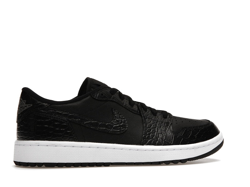 Jordan 1 Retro Low Golf Black Croc