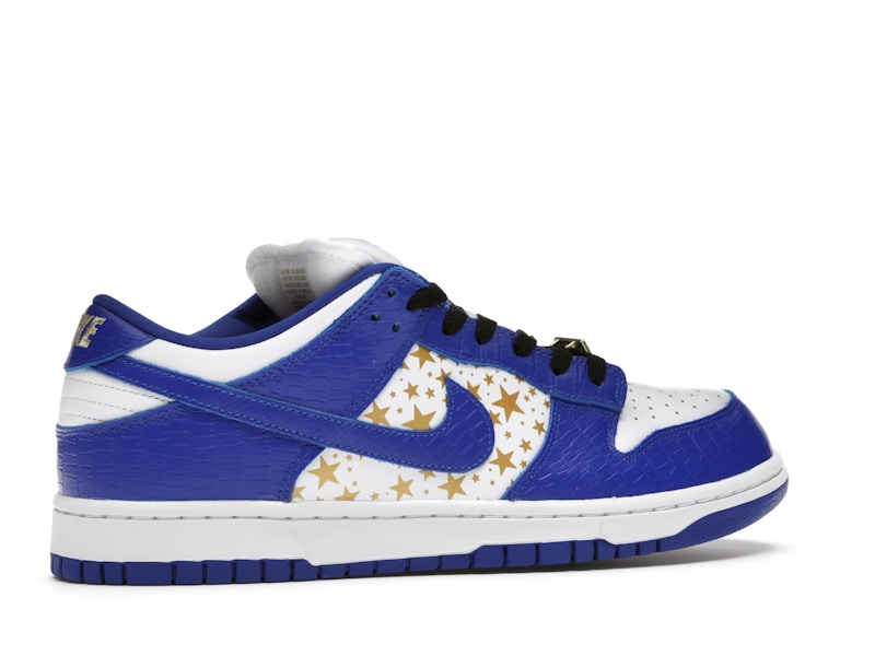 Nike SB Dunk Low Supreme Stars Hyper Royal (2021)