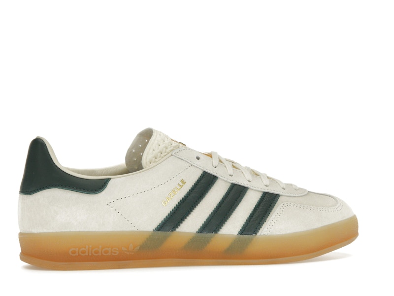 adidas Gazelle Indoor Cream White Collegiate Green Gum