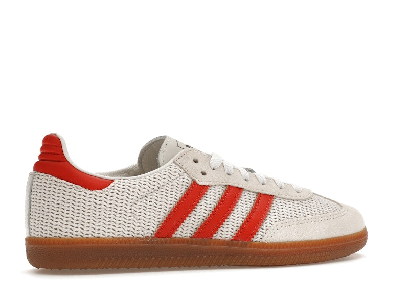 adidas Samba OG Crystal White Preloved Red