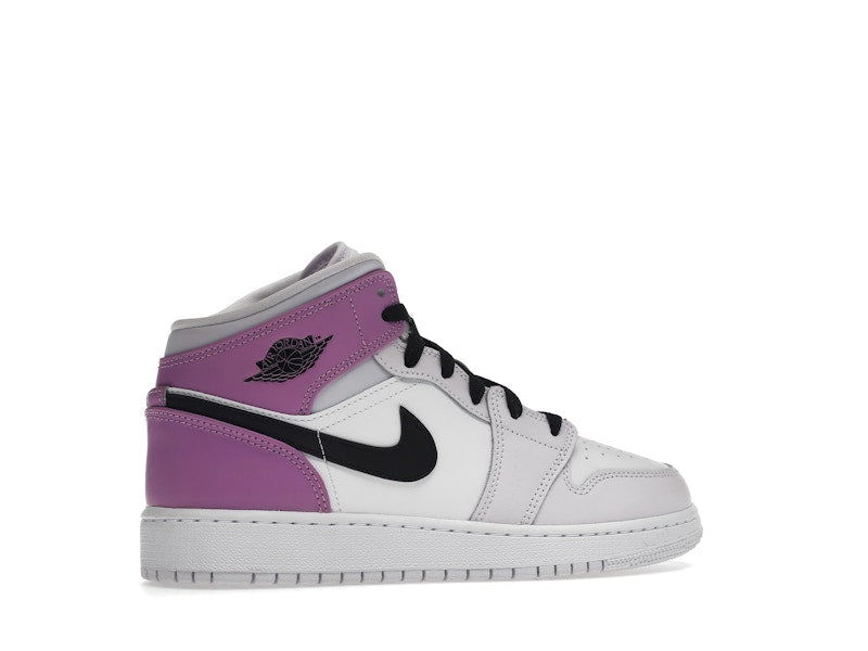 Jordan 1 Mid Barely Grape (GS)