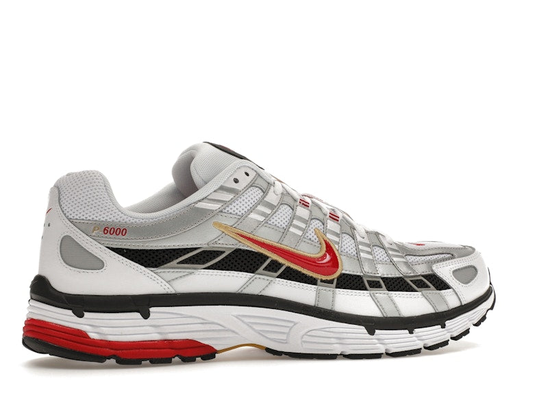 Nike P-6000 Platinum Varsity Red