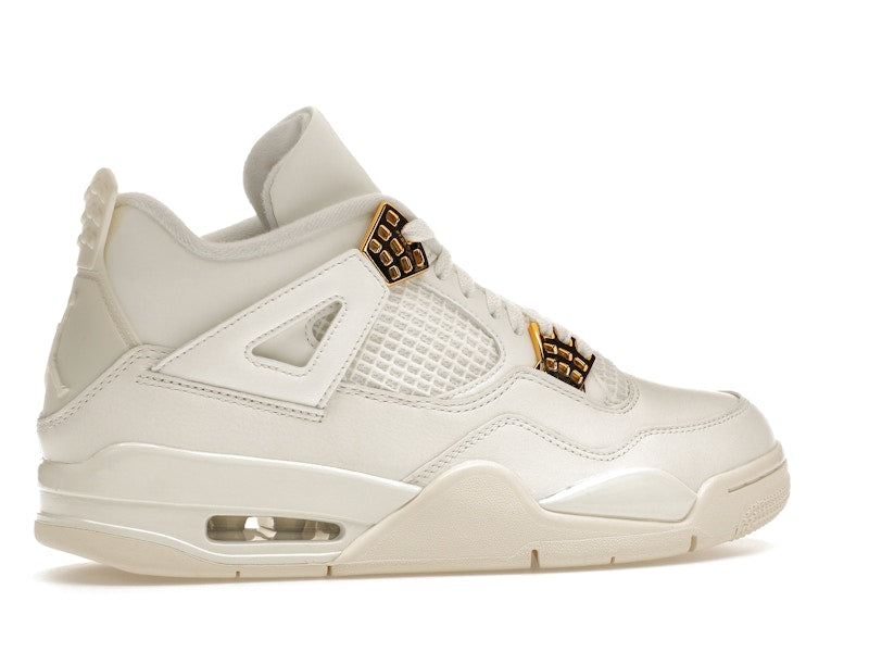 Jordan 4 Retro Metallic Gold (Women's)