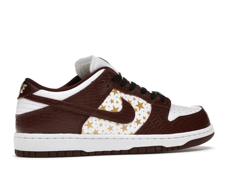 Nike SB Dunk Low Supreme Stars Barkroot Brown (2021)