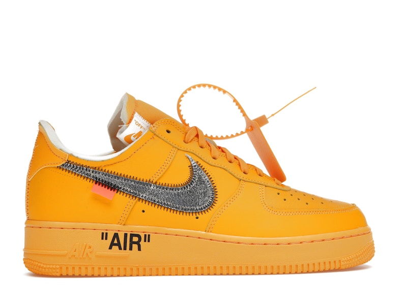 Nike Air Force 1 Low Off-White ICA University Gold