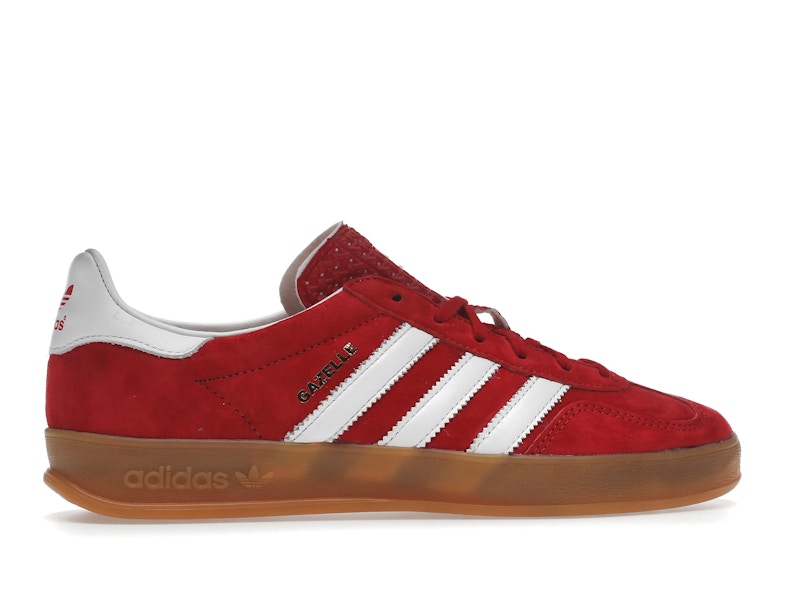 adidas Gazelle Indoor Scarlet Cloud White