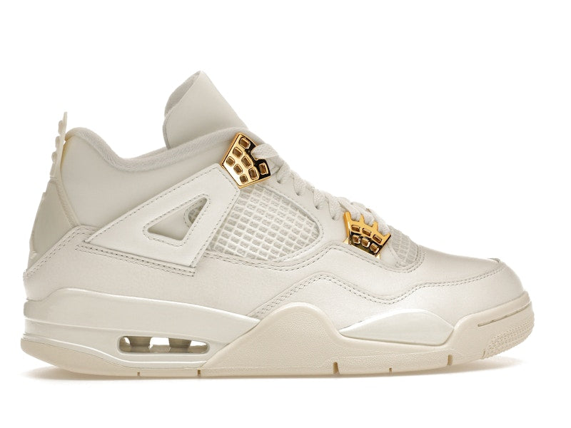 Jordan 4 Retro Metallic Gold (Women's)