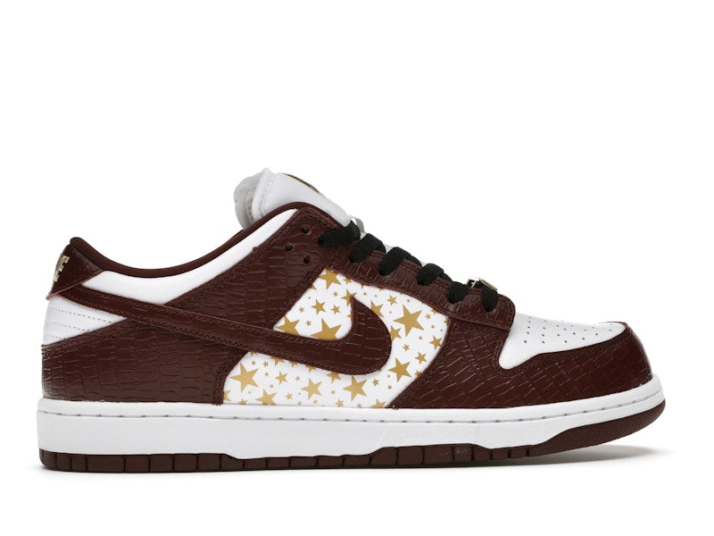 Nike SB Dunk Low Supreme Stars Barkroot Brown (2021)