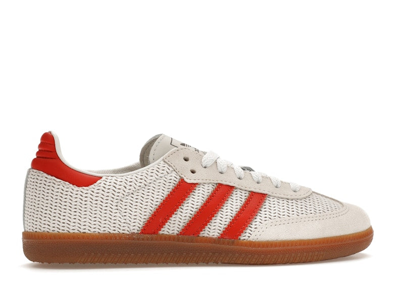 adidas Samba OG Crystal White Preloved Red