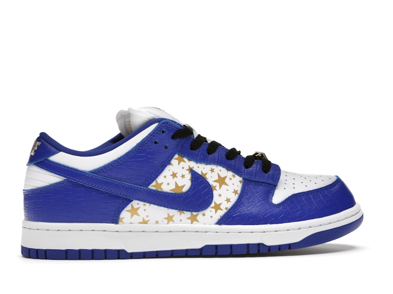 Nike SB Dunk Low Supreme Stars Hyper Royal (2021)