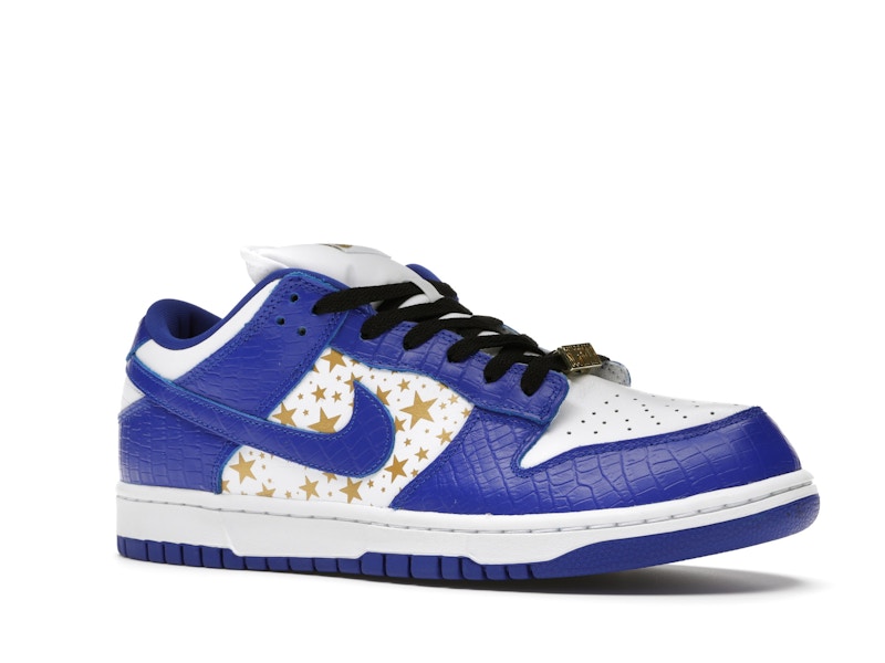 Nike SB Dunk Low Supreme Stars Hyper Royal (2021)