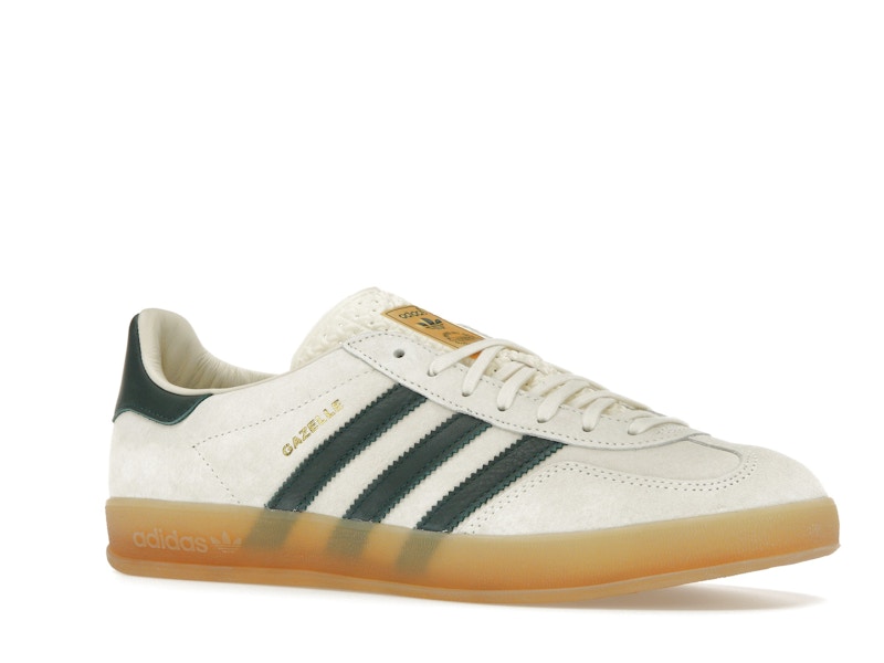 adidas Gazelle Indoor Cream White Collegiate Green Gum