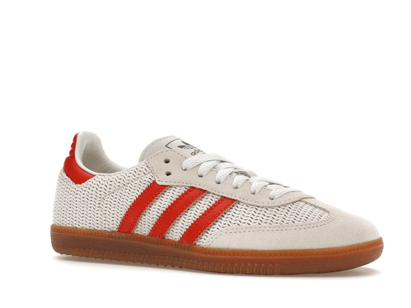 adidas Samba OG Crystal White Preloved Red