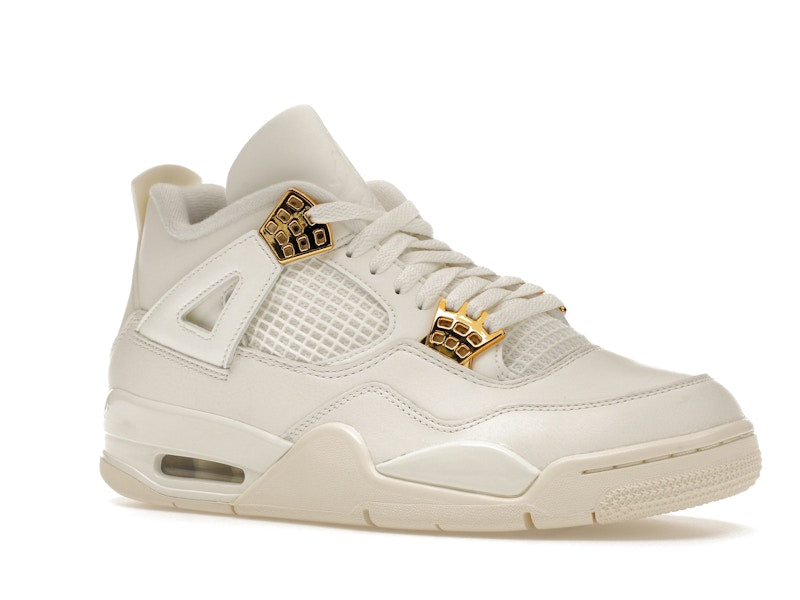 Jordan 4 Retro Metallic Gold (Women's)