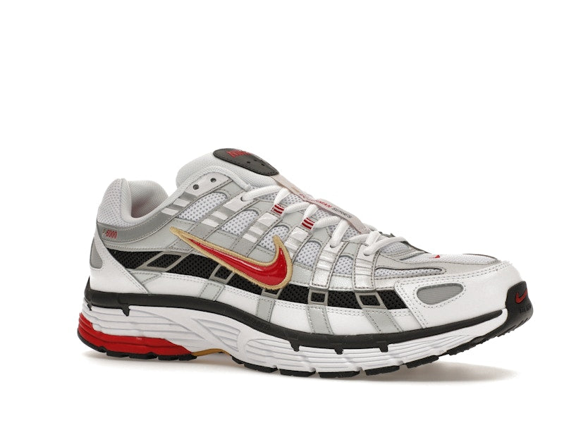 Nike P-6000 Platinum Varsity Red