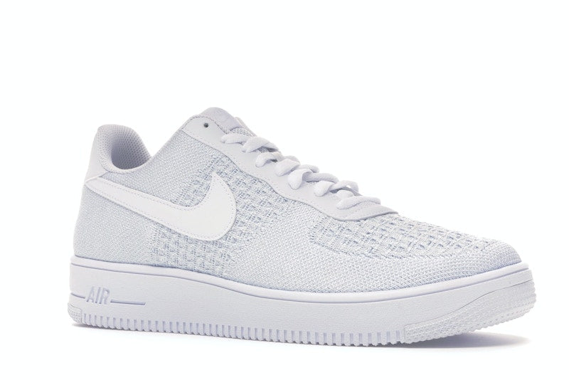 Nike Air Force 1 Flyknit 2 White Pure Platinum