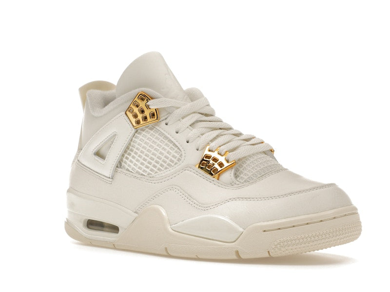 Jordan 4 Retro Metallic Gold (Women's)