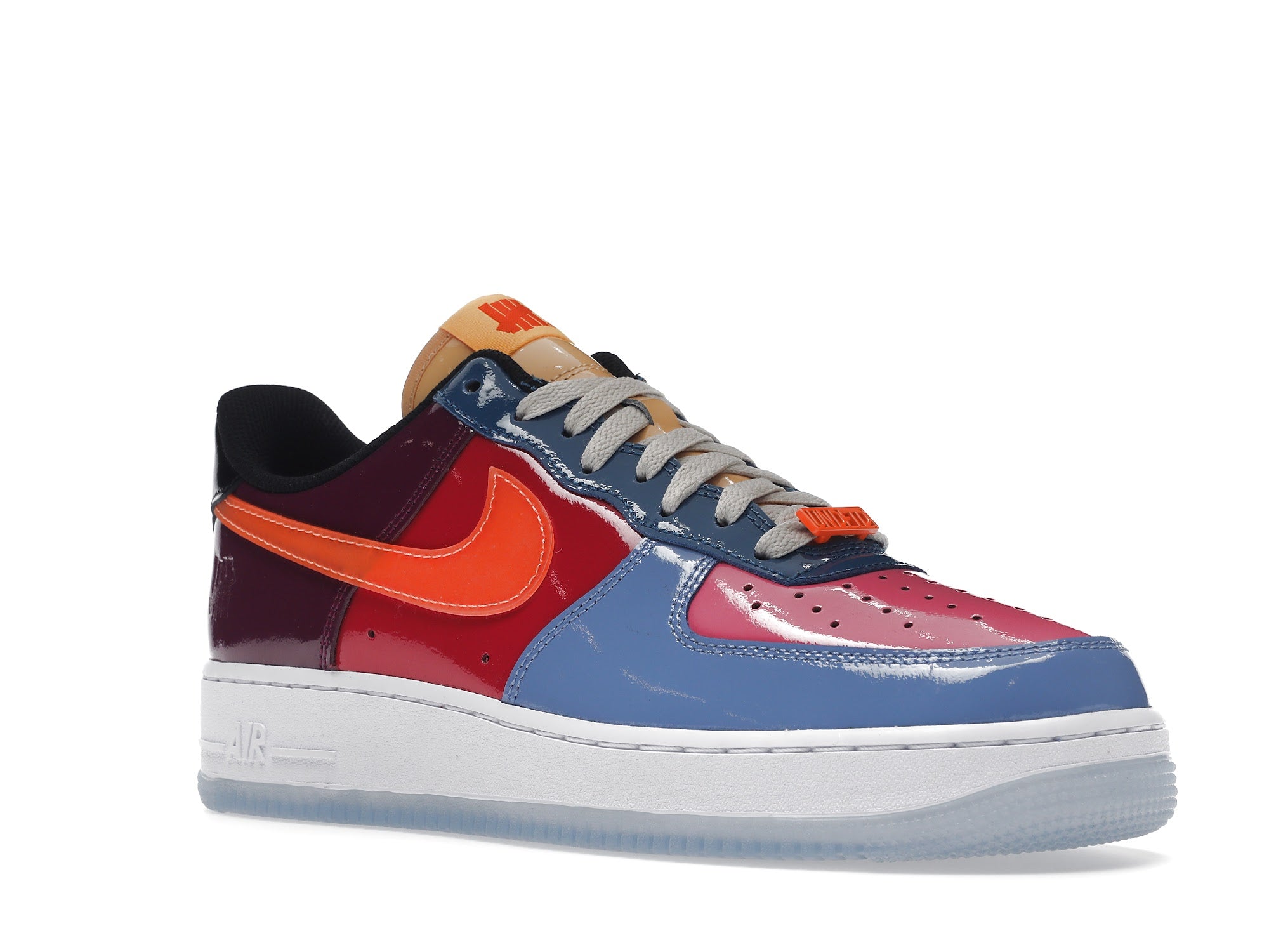 Nike Air Force 1 Low SP Undefeated Multi-Patent Total Orange