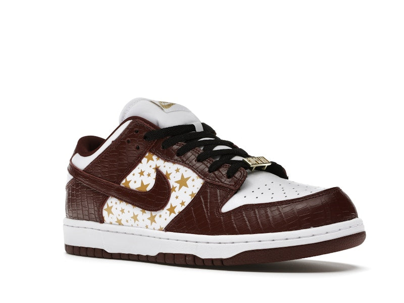 Nike SB Dunk Low Supreme Stars Barkroot Brown (2021)