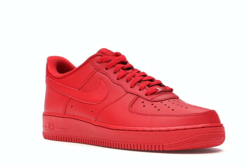 Nike Air Force 1 Low Triple Red