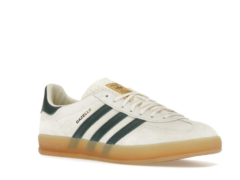 adidas Gazelle Indoor Cream White Collegiate Green Gum