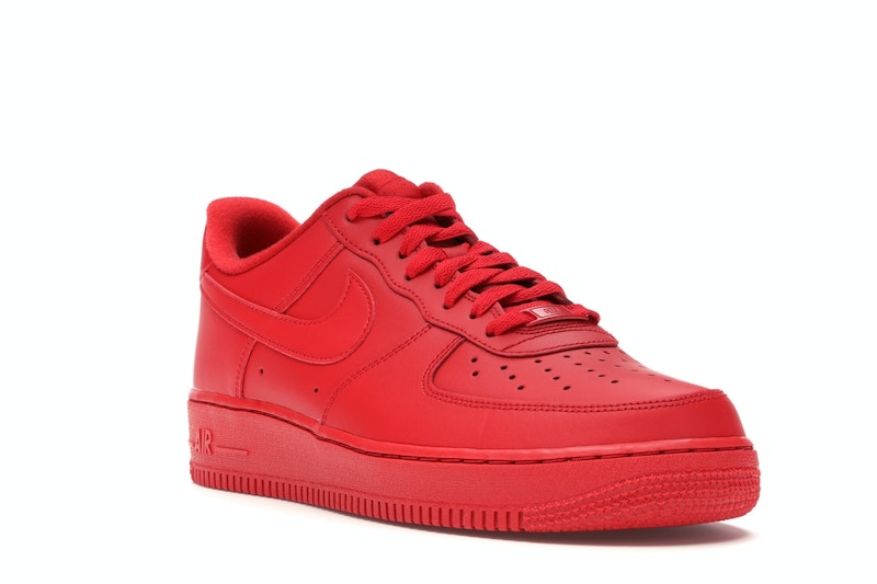 Nike Air Force 1 Low Triple Red