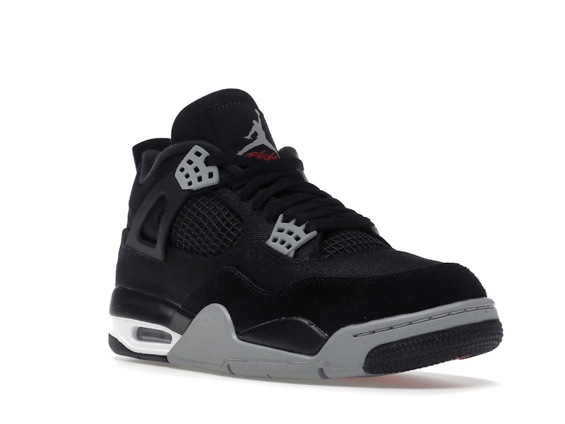 Jordan 4 Retro SE Black Canvas