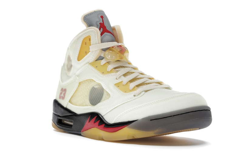 Jordan 5 Retro Off-White Sail