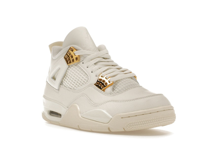 Jordan 4 Retro Metallic Gold (Women's)