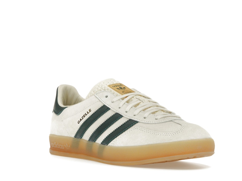 adidas Gazelle Indoor Cream White Collegiate Green Gum