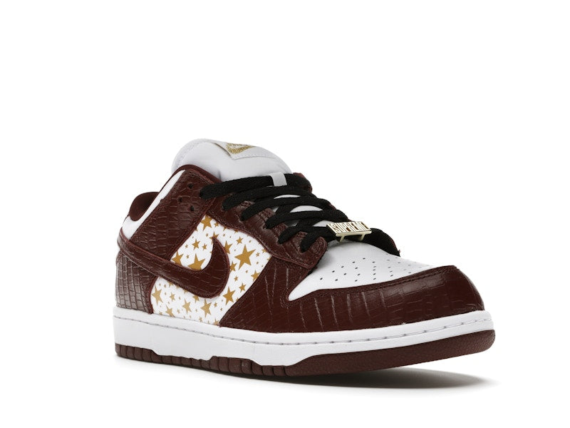 Nike SB Dunk Low Supreme Stars Barkroot Brown (2021)