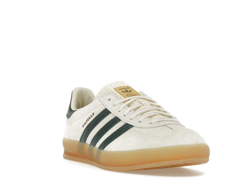 adidas Gazelle Indoor Cream White Collegiate Green Gum