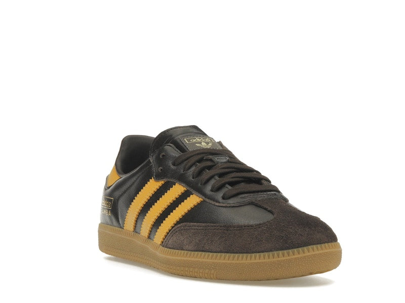 adidas Samba OG Dark Brown Preloved Yellow