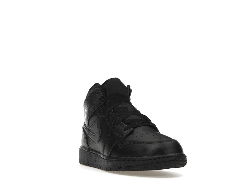 Jordan 1 Mid Triple Black (GS)