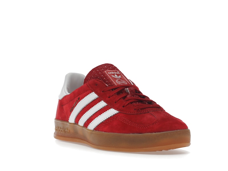 adidas Gazelle Indoor Scarlet Cloud White