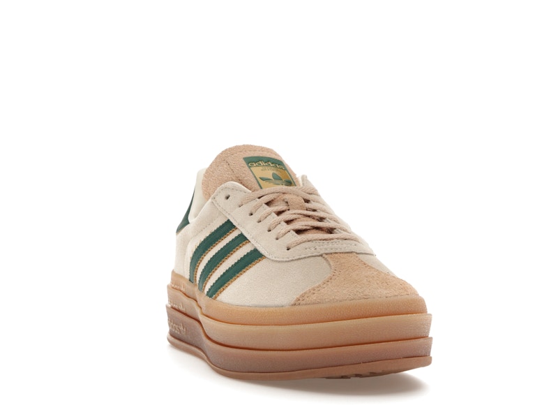 adidas Gazelle Bold Magic Beige Collegiate Green (Women's)