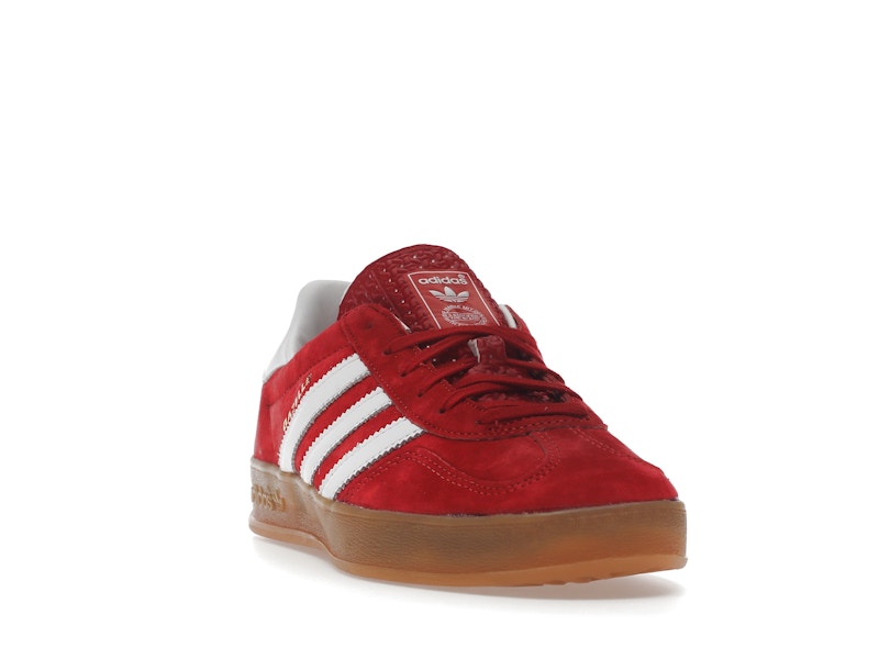 adidas Gazelle Indoor Scarlet Cloud White