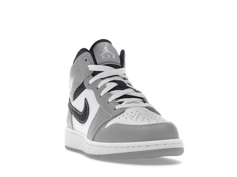 Jordan 1 Mid Light Smoke Grey (GS)