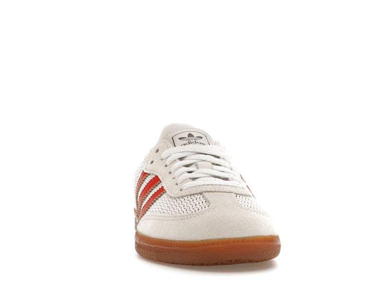 adidas Samba OG Crystal White Preloved Red