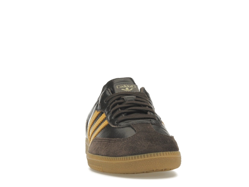 adidas Samba OG Dark Brown Preloved Yellow