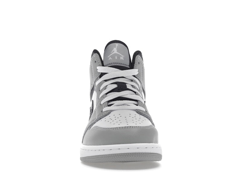 Jordan 1 Mid Light Smoke Grey (GS)