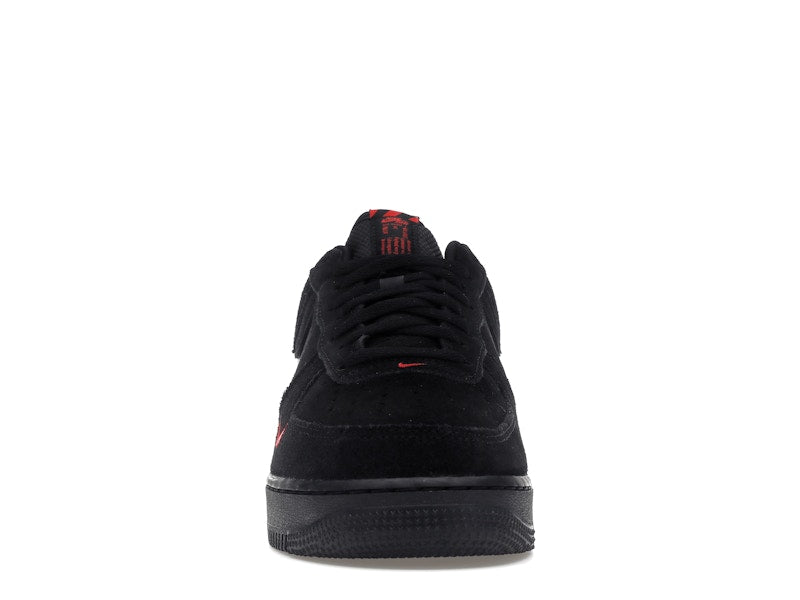 Nike Air Force 1 Low Multi-Swoosh Black Crimson