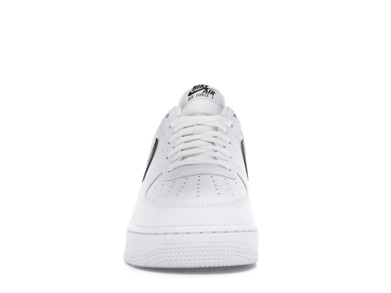 Nike Air Force 1 Low '07 White Black Pebbled Leather