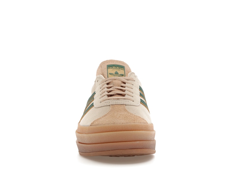 adidas Gazelle Bold Magic Beige Collegiate Green (Women's)