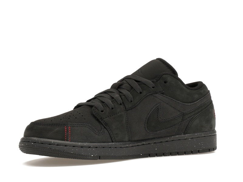 Jordan 1 Low SE Craft Dark Smoke Grey Varsity Red - Jordan - OFFseason 衣服 - FD8635 - 001