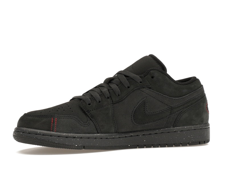 Jordan 1 Low SE Craft Dark Smoke Grey Varsity Red - Jordan - OFFseason 衣服 - FD8635 - 001