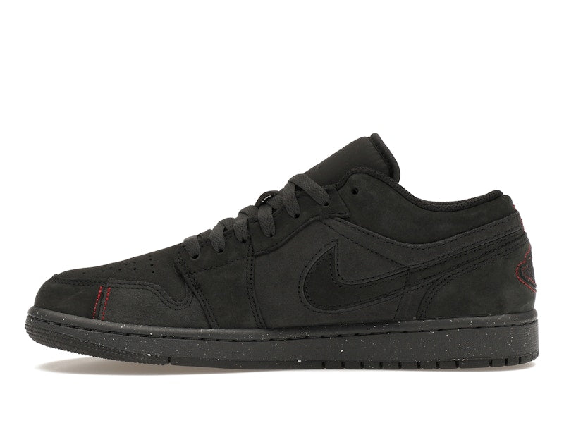 Jordan 1 Low SE Craft Dark Smoke Grey Varsity Red - Jordan - OFFseason 衣服 - FD8635 - 001