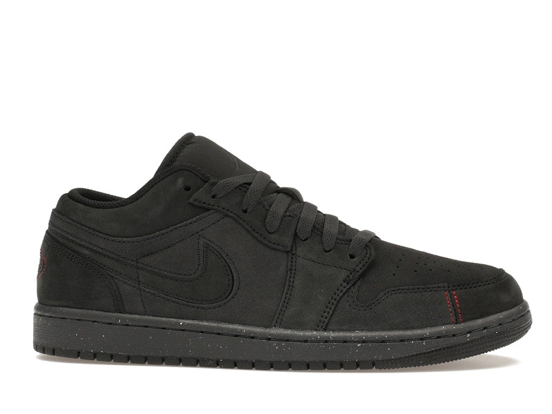 Jordan 1 Low SE Craft Dark Smoke Grey Varsity Red - Jordan - OFFseason 衣服 - FD8635 - 001