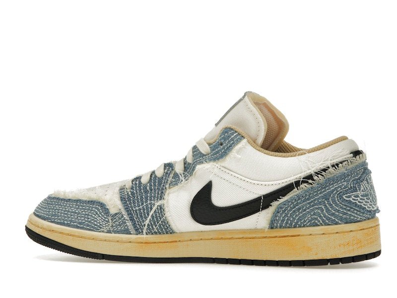 Jordan 1 Low SE WRMK Sashiko Denim - Jordan - OFFseason 衣服 - FN7670 - 493