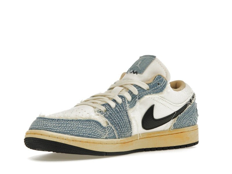 Jordan 1 Low SE WRMK Sashiko Denim - Jordan - OFFseason 衣服 - FN7670 - 493